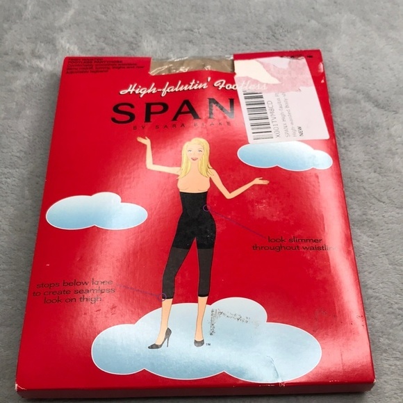 Spanx High Waisted Footless Shaping Pantyhouse Size G New - Picture 1 of 10